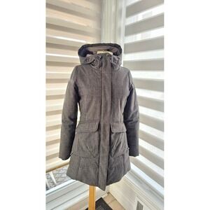 Lole Live Out Loud Everyday Women‎ Hooded Parka Jacket Gray Heathered Full Zip S